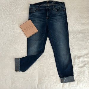 7 For All Mankind "the ankle skinny" Jeans